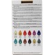 Pebeo Fantasy Prisme 12 X 20ml Paint Set Honeycomb Effect Craft Artist 757431
